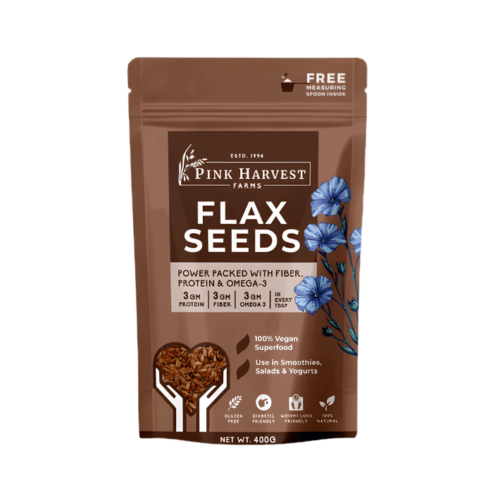 Pink Harvest Farm Flax Seeds