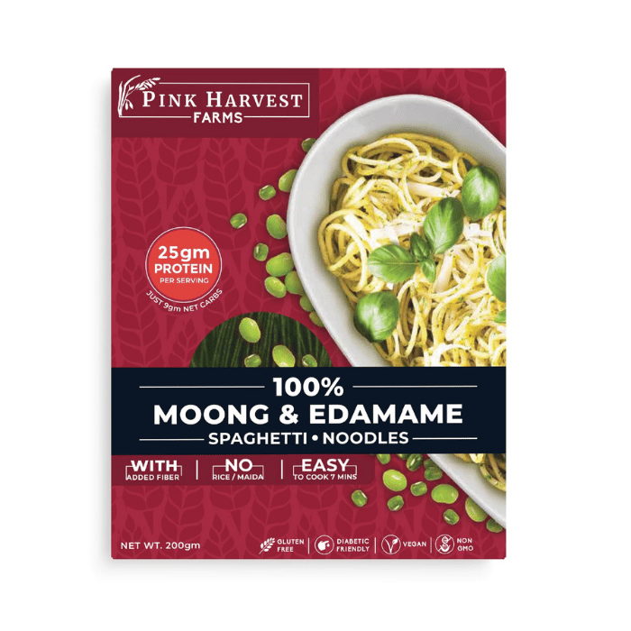 Moong & Edamame Spaghetti