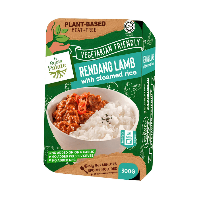 Vegan Rendang Lamb with Basmathi Rice