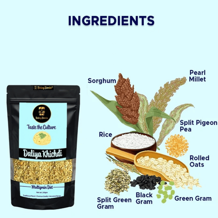 Being Bania Broken Multigrains (Daliya Khichdi) thumbnail 3
