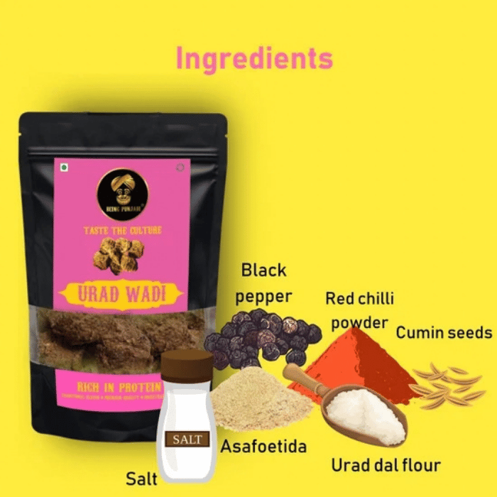 Being Bania Black Gram Dumplings (Urad Wadi) thumbnail 2